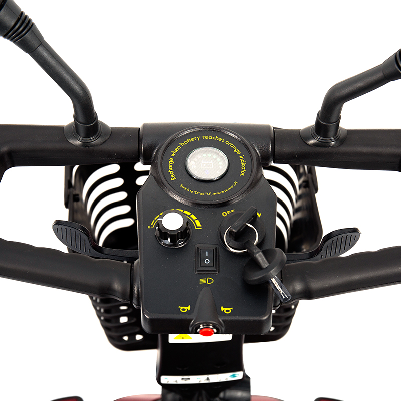 노인을 위한 YL-01S 4 바퀴 휴대용 접이식 전동 이동성 스쿠터