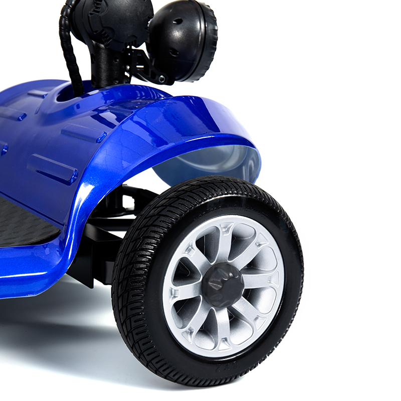 YL-09B 접이식 4륜 경량 이동성 스쿠터(바구니 포함)