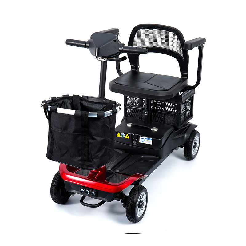 YL-02 360° 회전 시트를 갖춘 노인용 경량 4륜 이동 스쿠터