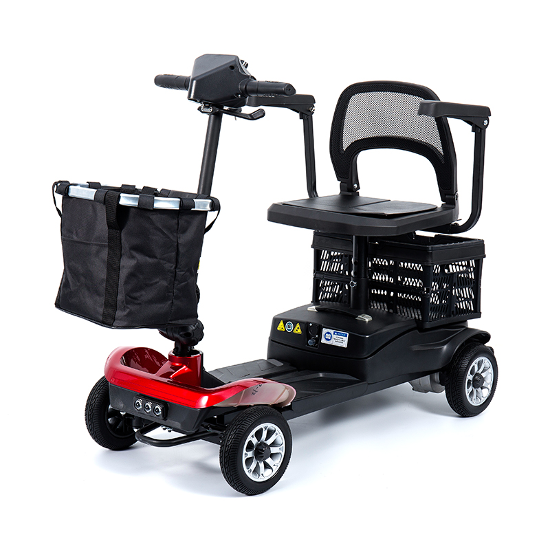 YL-02 360° 회전 시트를 갖춘 노인용 경량 4륜 이동 스쿠터