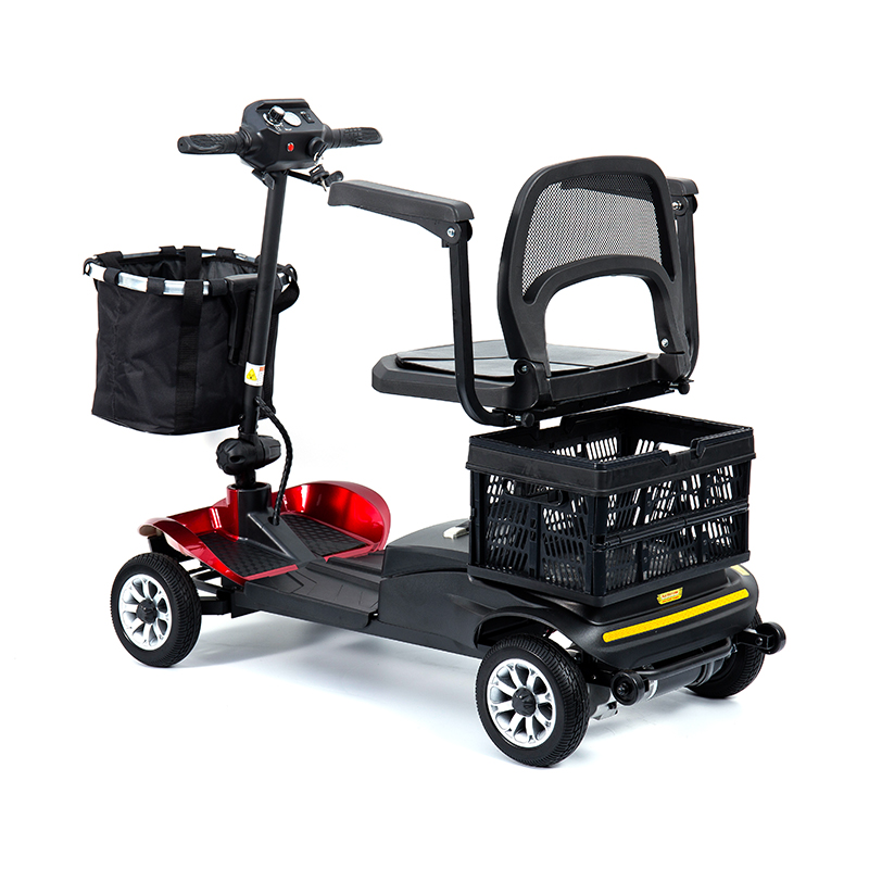 YL-02 360° 회전 시트를 갖춘 노인용 경량 4륜 이동 스쿠터