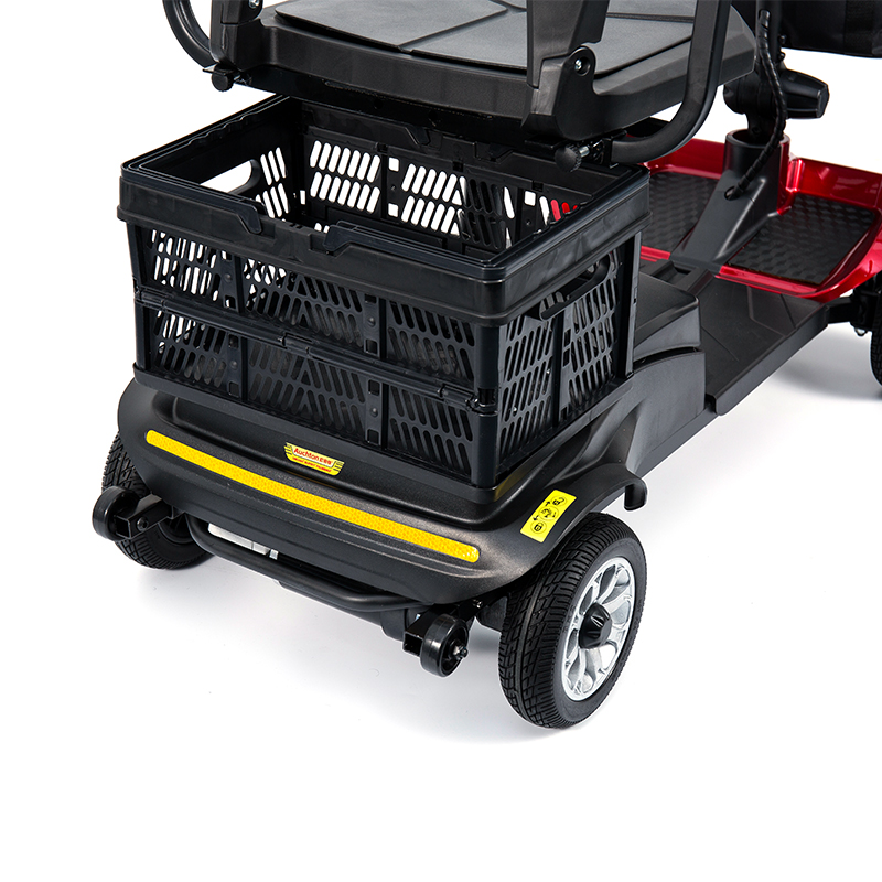 YL-02 360° 회전 시트를 갖춘 노인용 경량 4륜 이동 스쿠터