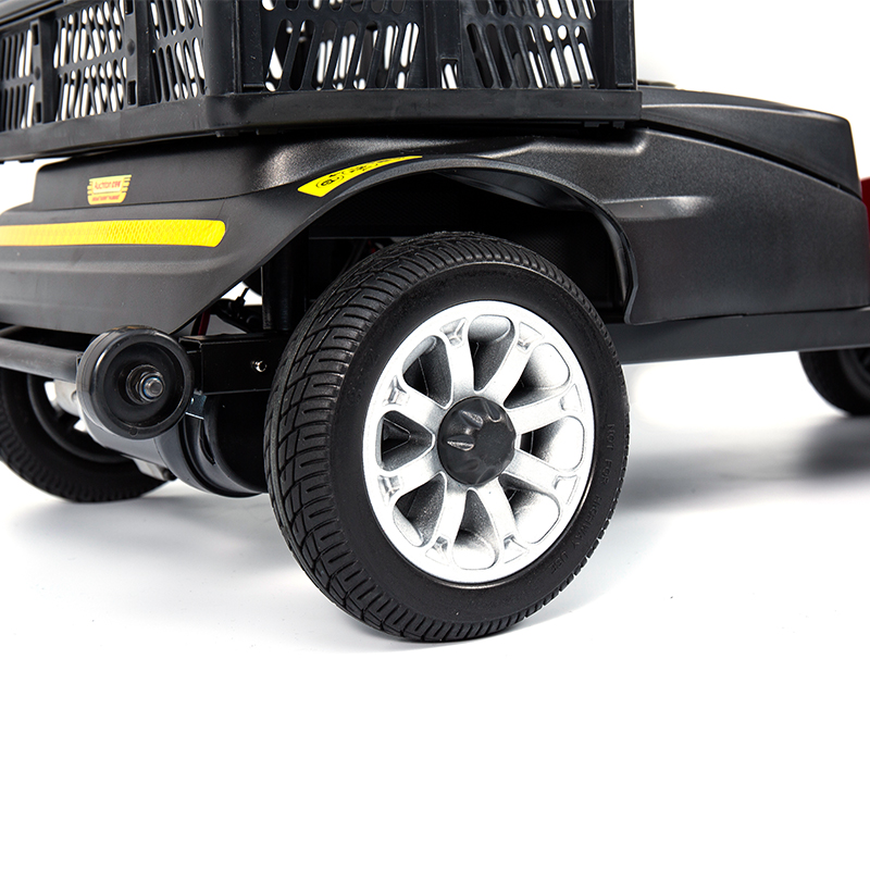 YL-02 360° 회전 시트를 갖춘 노인용 경량 4륜 이동 스쿠터