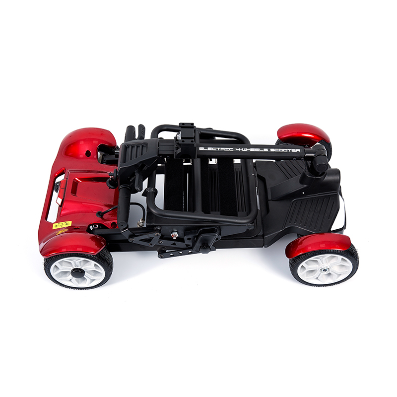 LED 헤드라이트, 바구니를 가진 노인을 위한 YL-211 4개의 바퀴 관광 전기 스쿠터