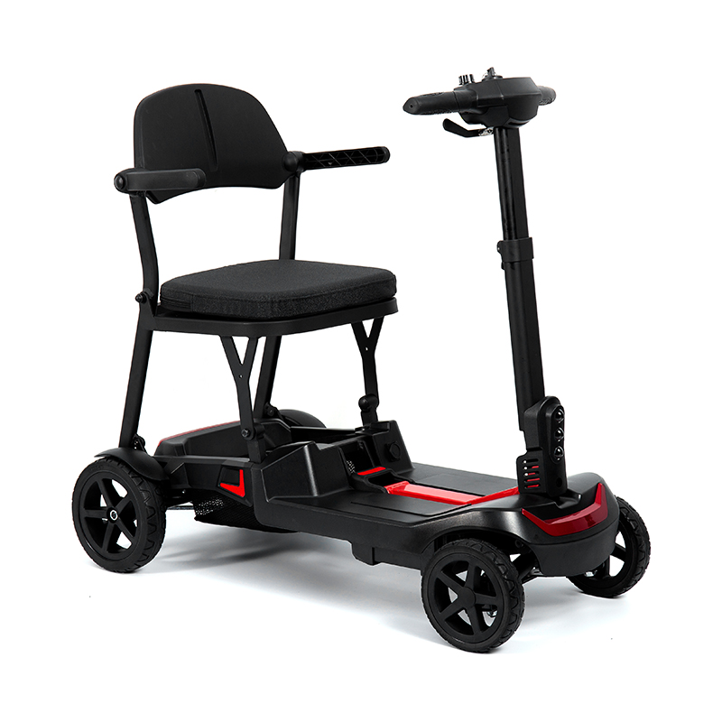 YL-985S 4 바퀴 경량 휴대용 접이식 여행 전동 스쿠터